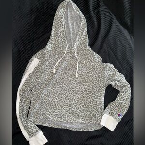 Champion cropped hoodie